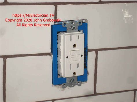 electrical box holes in slab backsplash|backsplash outlets and switches.